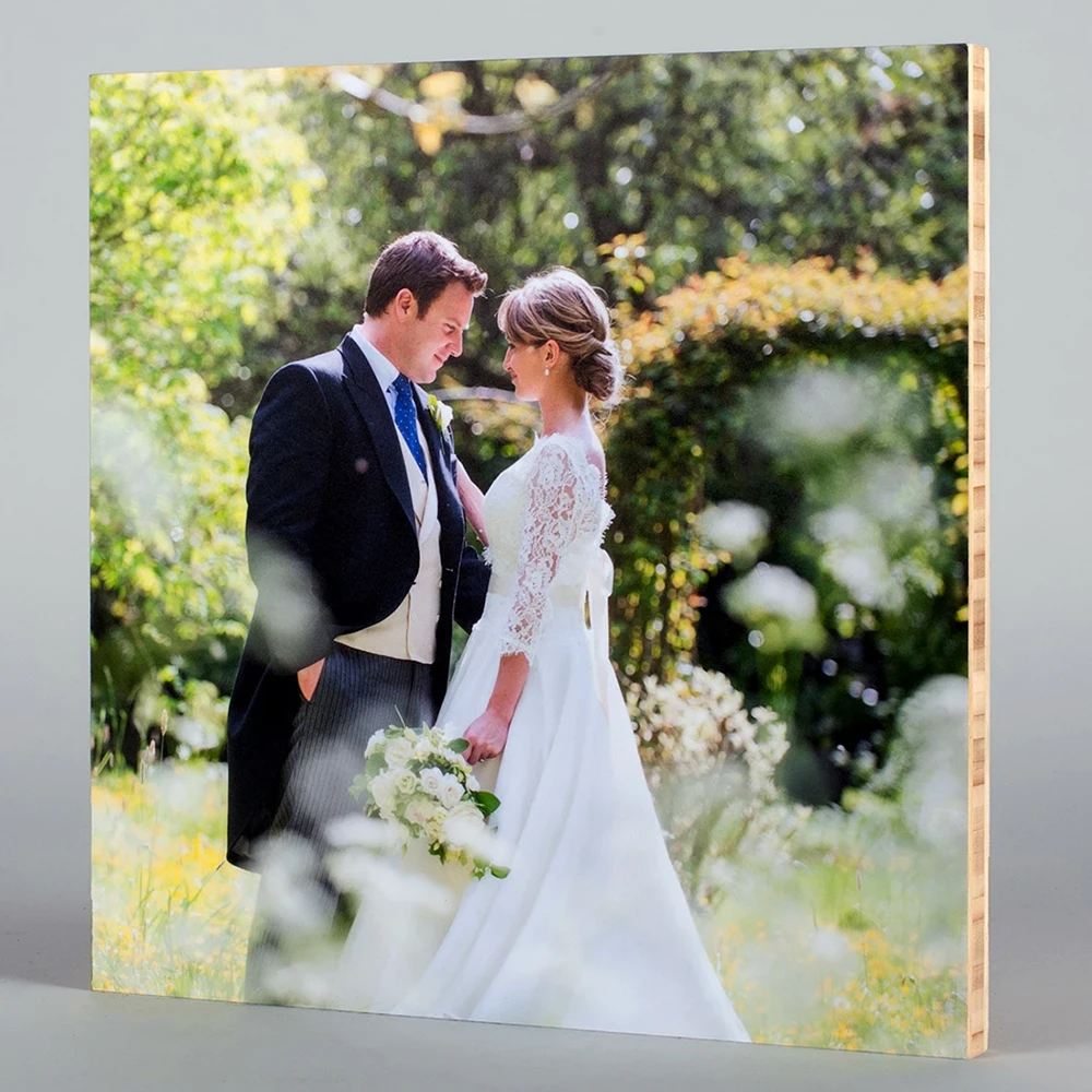 Bamboo Photo Blocks